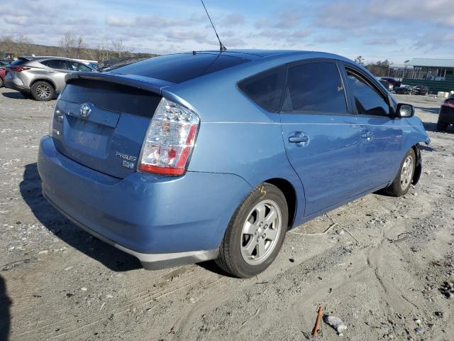 JTDKB20U287781253 - 2008 TOYOTA PRIUS BLUE photo 3