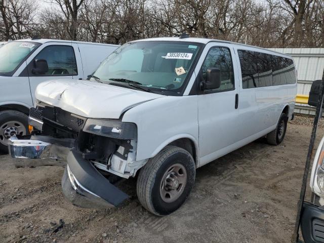 1GAZGPFP6J1183540 - 2018 CHEVROLET EXPRESS G3 LT WHITE photo 1