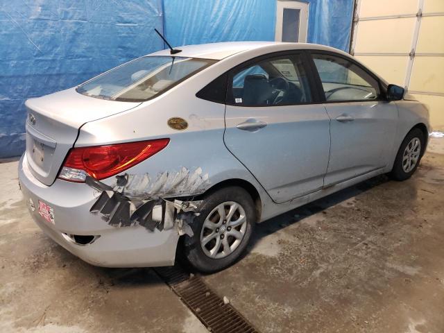 KMHCT4AE5DU409000 - 2013 HYUNDAI ACCENT GLS SILVER photo 3