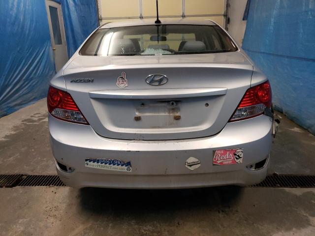 KMHCT4AE5DU409000 - 2013 HYUNDAI ACCENT GLS SILVER photo 6