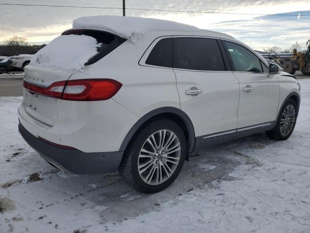 2LMTJ6LR9GBL56687 - 2016 LINCOLN MKX RESERVE WHITE photo 3