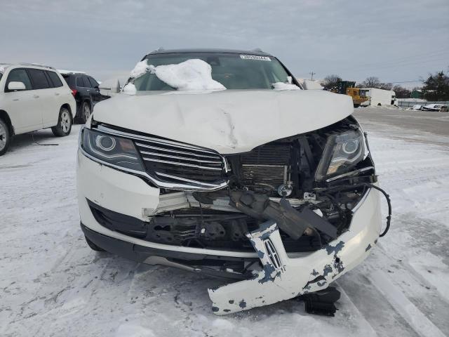 2LMTJ6LR9GBL56687 - 2016 LINCOLN MKX RESERVE WHITE photo 5