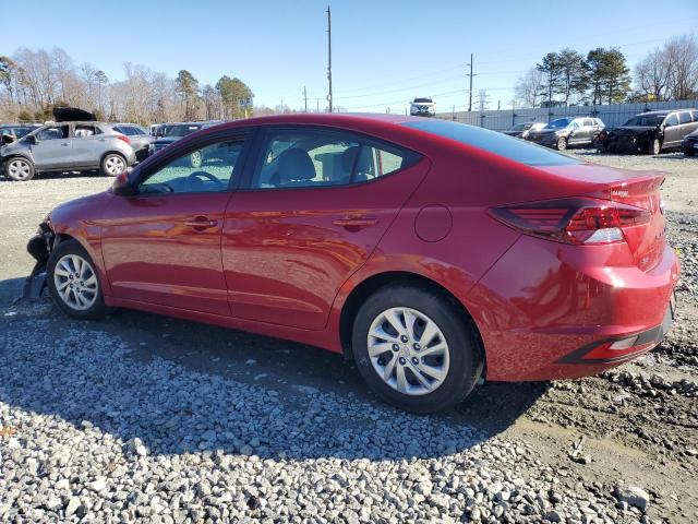 KMHD74LF7LU078322 - 2020 HYUNDAI ELANTRA SE RED photo 2