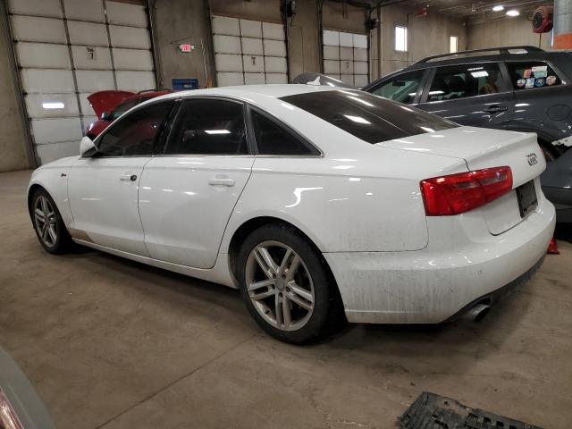 WAUBGAFC4CN004388 - 2012 AUDI A6 WHITE photo 2