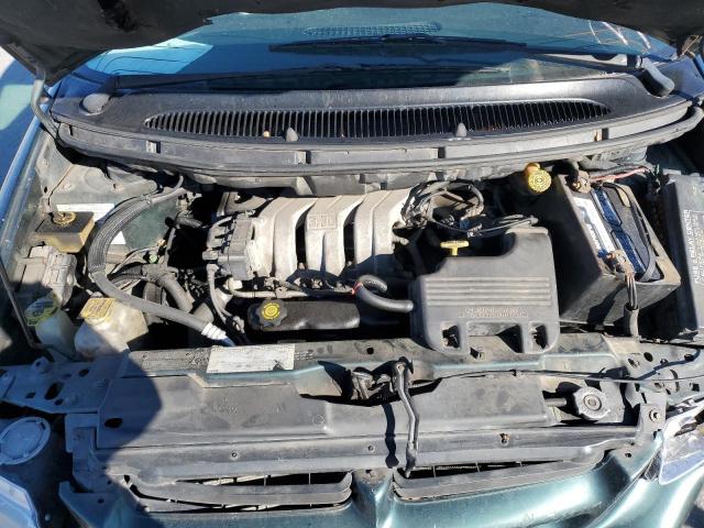 1B4GP45G1WB514084 - 1998 DODGE CARAVAN SE GREEN photo 12