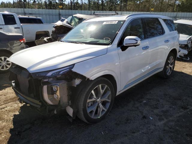 KM8R5DHE0MU248355 - 2021 HYUNDAI PALISADE LIMITED WHITE photo 1