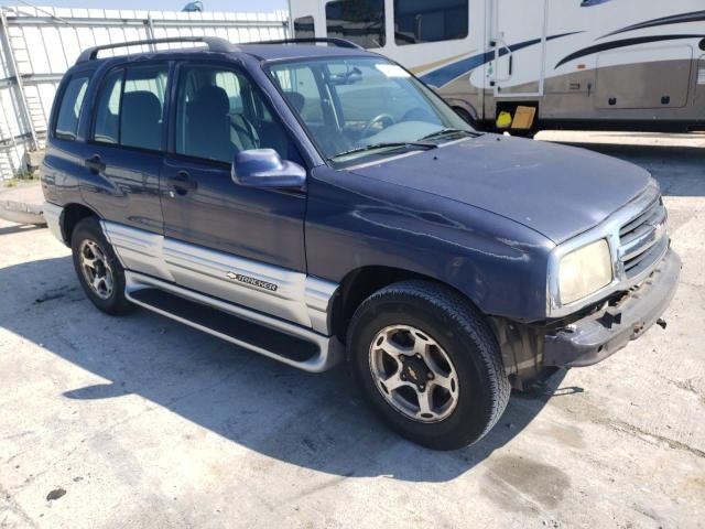 2CNBJ634616917438 - 2001 CHEVROLET TRACKER LT BLUE photo 4