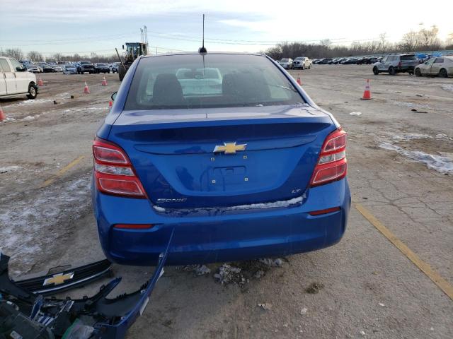 1G1JD5SB7K4100489 - 2019 CHEVROLET SONIC LT BLUE photo 6