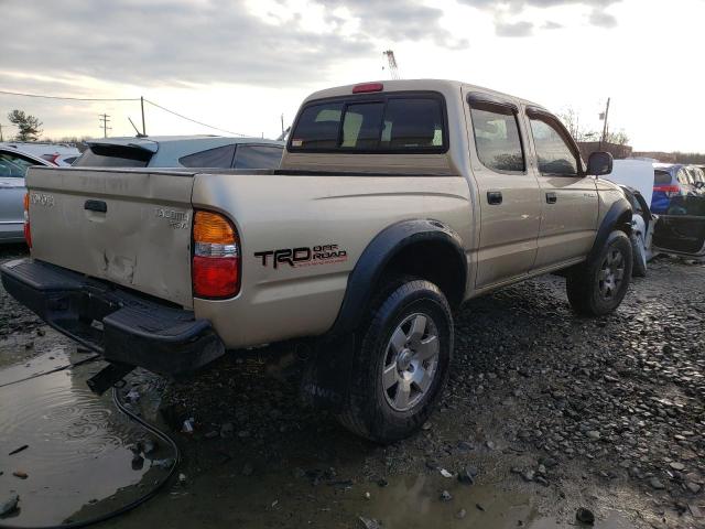 5TEHN72N22Z034756 - 2002 TOYOTA TACOMA DOUBLE CAB 米色 照片 3