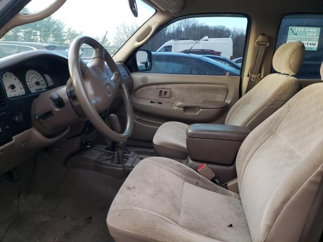 5TEHN72N22Z034756 - 2002 TOYOTA TACOMA DOUBLE CAB 米色 照片 7