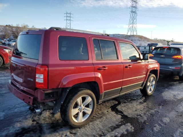 1C4NJRCB9ED928314 - 2014 JEEP PATRIOT LIMITED BURGUNDY photo 3