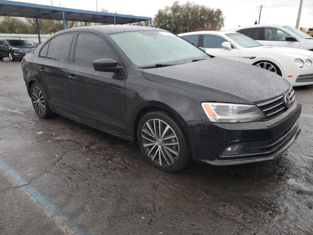 3VWD17AJ3FM211436 - 2015 VOLKSWAGEN JETTA SE BLACK photo 4