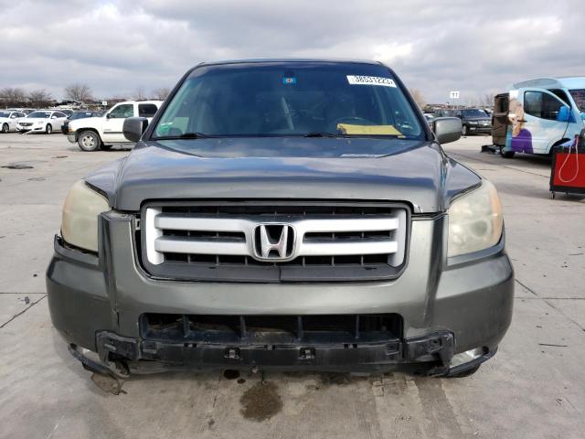 5FNYF28617B024017 - 2007 HONDA PILOT EXL GREEN photo 5