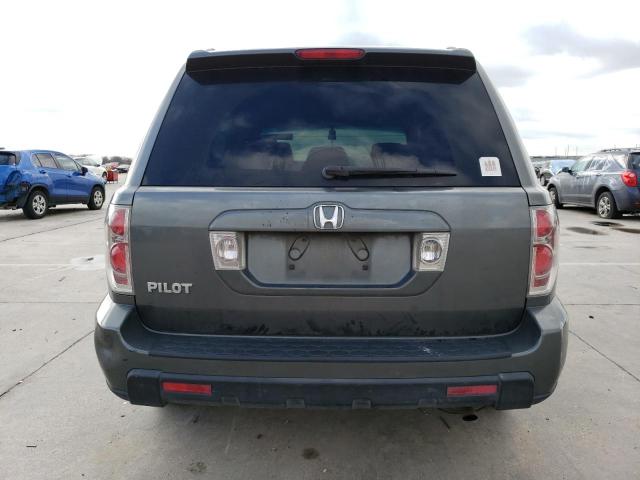 5FNYF28617B024017 - 2007 HONDA PILOT EXL GREEN photo 6