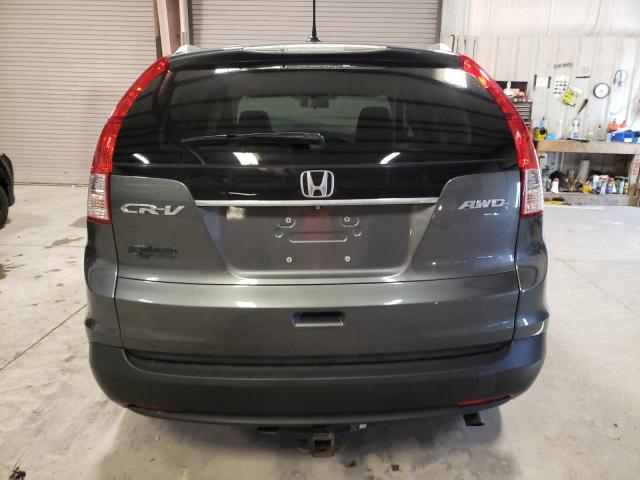 2HKRM4H72DH643656 - 2013 HONDA CR-V EXL BLACK photo 6