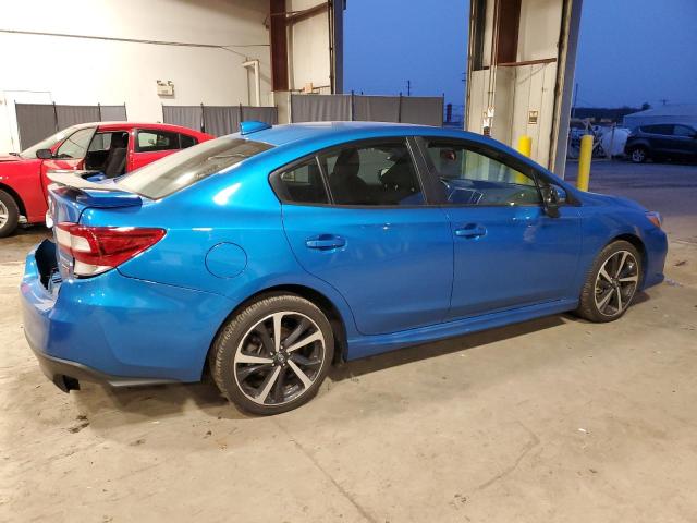 4S3GKAM60N3607177 - 2022 SUBARU IMPREZA SPORT BLUE photo 3