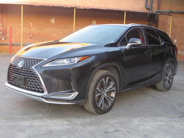 JTJHZKEAXL2016198 - 2020 LEXUS RX 350 L BLACK photo 2