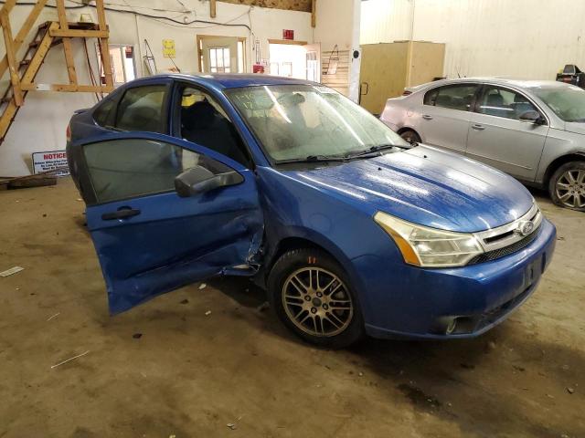 1FAHP3FN8BW103000 - 2011 FORD FOCUS SE BLUE photo 4