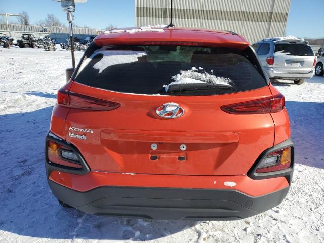 KM8K12AA3LU509274 - 2020 HYUNDAI KONA SE ORANGE photo 6