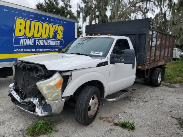 1FDRF3G67BEA38831 - 2011 FORD F350 SUPER DUTY WHITE photo 1