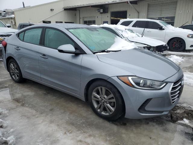 5NPD84LF5HH140139 - 2017 HYUNDAI ELANTRA SE GRAY photo 4