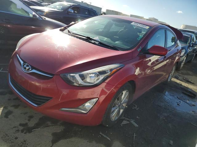 KMHDH4AE1EU180001 - 2014 HYUNDAI ELANTRA SE RED photo 1