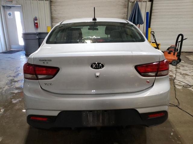 3KPA24AB1JE119710 - 2018 KIA RIO LX SILVER photo 6