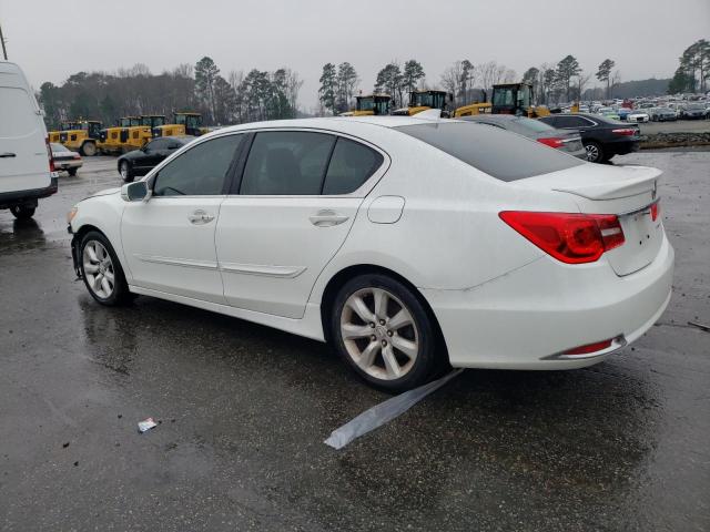 JH4KC1F32EC004448 - 2014 ACURA RLX WHITE photo 2