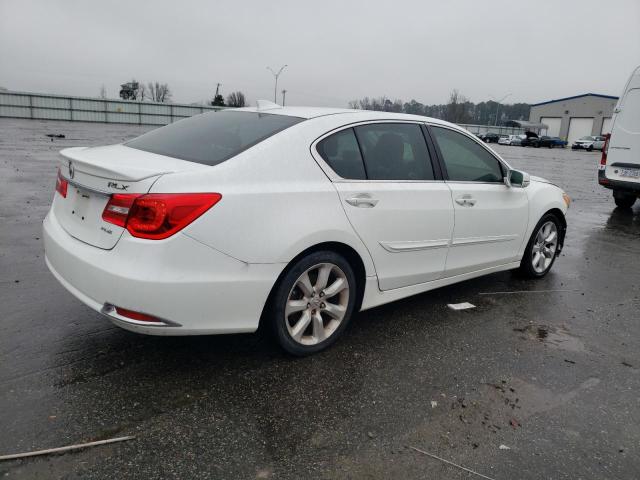 JH4KC1F32EC004448 - 2014 ACURA RLX WHITE photo 3