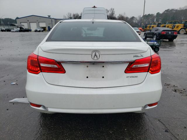 JH4KC1F32EC004448 - 2014 ACURA RLX WHITE photo 6