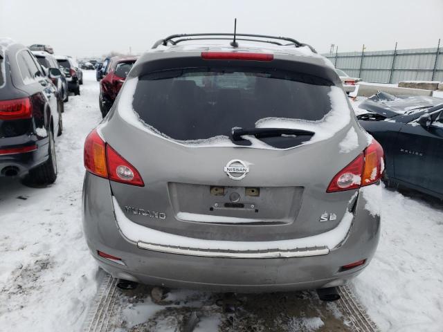 JN8AZ1MUXAW011085 - 2010 NISSAN MURANO S GRAY photo 6