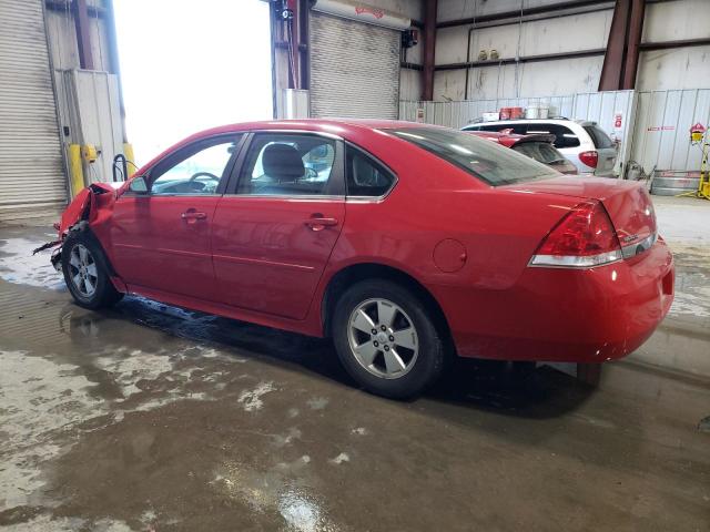 2G1WF5EK1B1283914 - 2011 CHEVROLET IMPALA LS RED photo 2