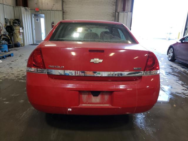 2G1WF5EK1B1283914 - 2011 CHEVROLET IMPALA LS RED photo 6