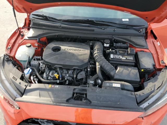 KMHTH6AB6KU019507 - 2019 HYUNDAI VELOSTER TURBO ORANGE photo 11