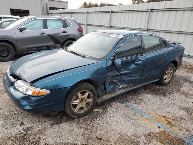 1G3NL52F92C139847 - 2002 OLDSMOBILE ALERO GL BLUE photo 1