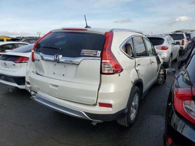 5J6RM3H74FL006383 - 2015 HONDA CR-V EXL WHITE photo 3