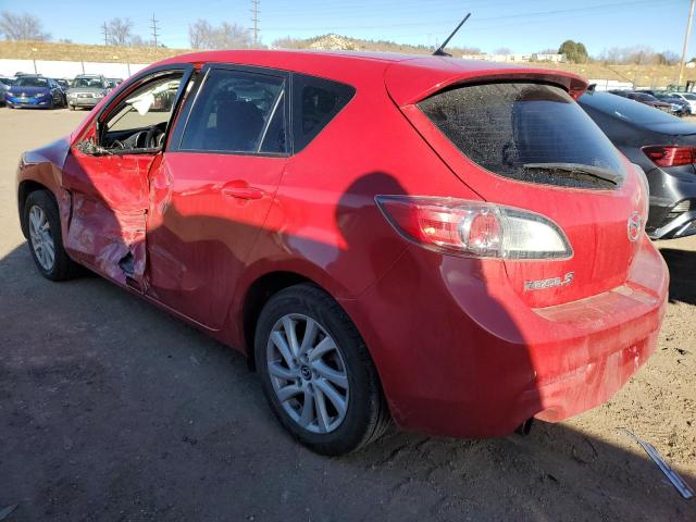 JM1BL1MP6D1831550 - 2013 MAZDA 3 I RED photo 2