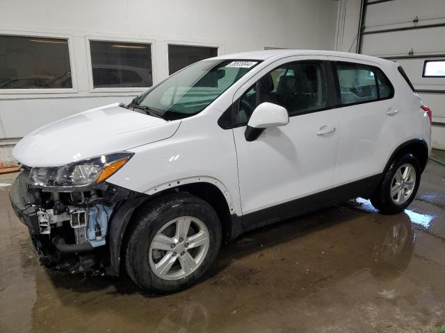 3GNCJNSB0JL393869 - 2018 CHEVROLET TRAX LS WHITE photo 1