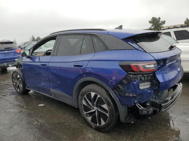 WVGTMPE25NP039617 - 2022 VOLKSWAGEN ID.4 PRO S ლურჯი ფოტო 2