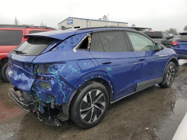 WVGTMPE25NP039617 - 2022 VOLKSWAGEN ID.4 PRO S ლურჯი ფოტო 3