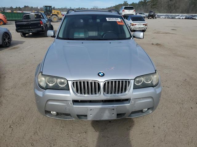 WBXPC93427WF12705 - 2007 BMW X3 3.0SI GRAY photo 5