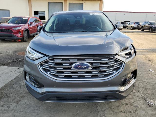 2FMPK4K99NBA45340 - 2022 FORD EDGE TITANIUM GRAY photo 5