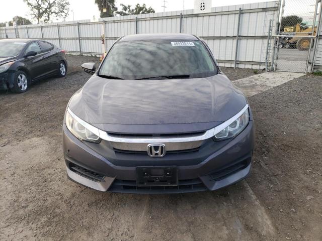 2HGFC2F57GH575283 - 2016 HONDA CIVIC LX GRAY photo 5