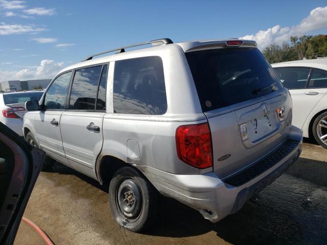 2HKYF18423H500764 - 2003 HONDA PILOT EX SILVER photo 2