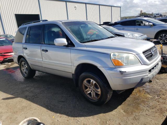 2HKYF18423H500764 - 2003 HONDA PILOT EX SILVER photo 4