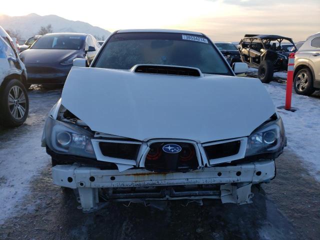 JF1GD76637L524393 - 2007 SUBARU IMPREZA WRX STI WHITE photo 5