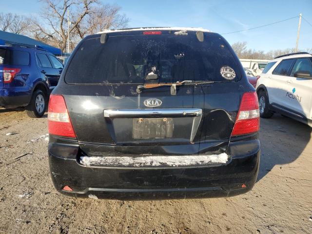 KNDJD736775668876 - 2007 KIA SORENTO EX BLACK photo 6