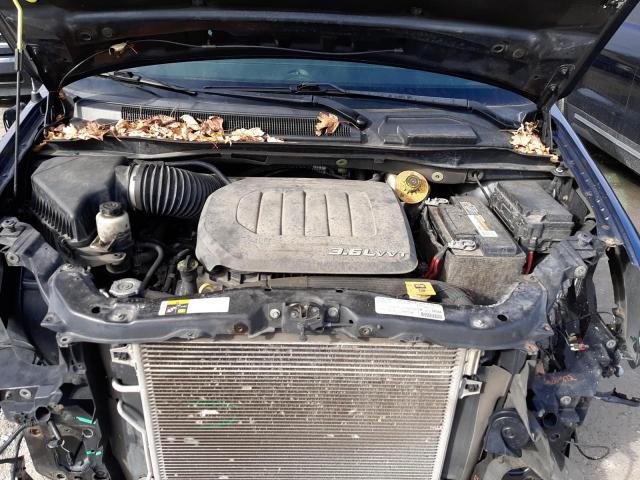 2C4RC1CG1DR734686 - 2013 CHRYSLER TOWN & COU TOURING L BLUE photo 12