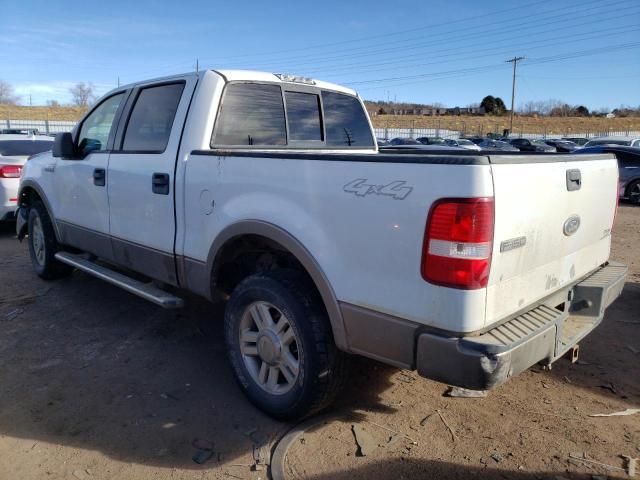 1FTPW14534KD36504 - 2004 FORD F150 SUPERCREW WHITE photo 2