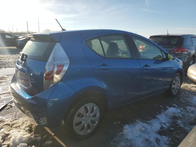 JTDKDTB36D1543651 - 2013 TOYOTA PRIUS C BLUE photo 3